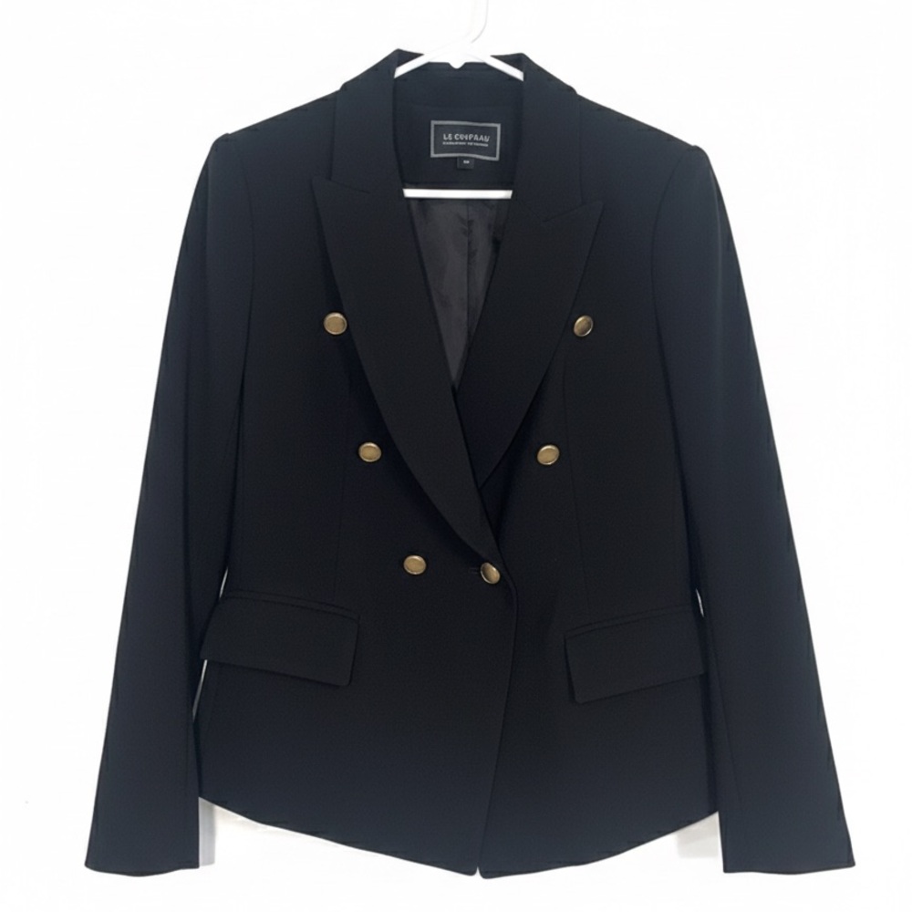 Double Breasted Blazer w/ Gold Buttons ✨ - Picture 1 of 4